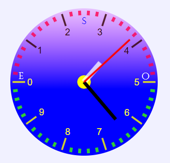 horloge décimale